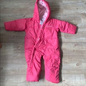 Columbia snow suit